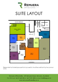 Remuera Office Suites - Floor Plan
